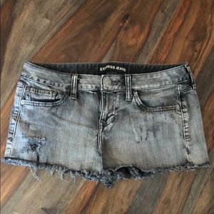 Express Denim cuttoff shorts - 6